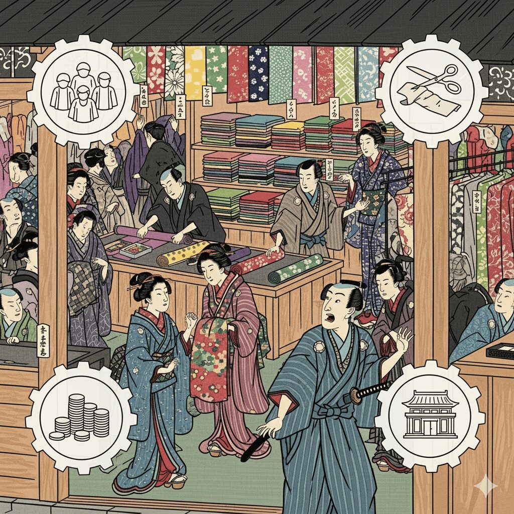 越後屋の成功要因と模倣困難性
