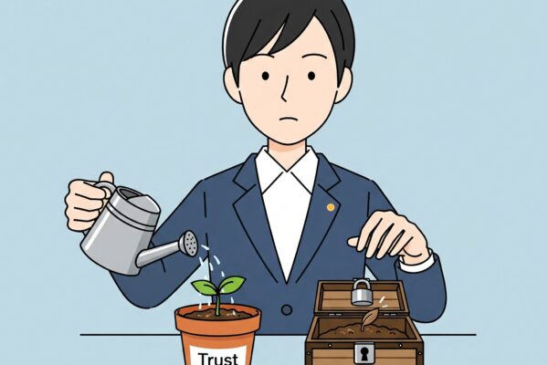 信頼が会社を育てる
