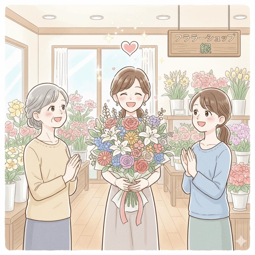 お花屋さんの手紙と売上UP戦略