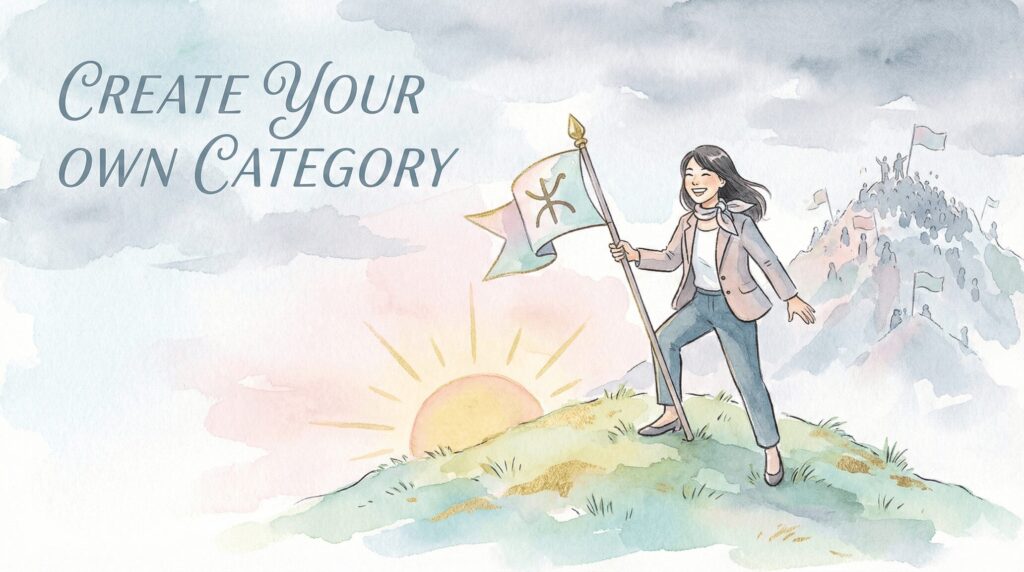 「一番」になれなくても、勝てる道はある