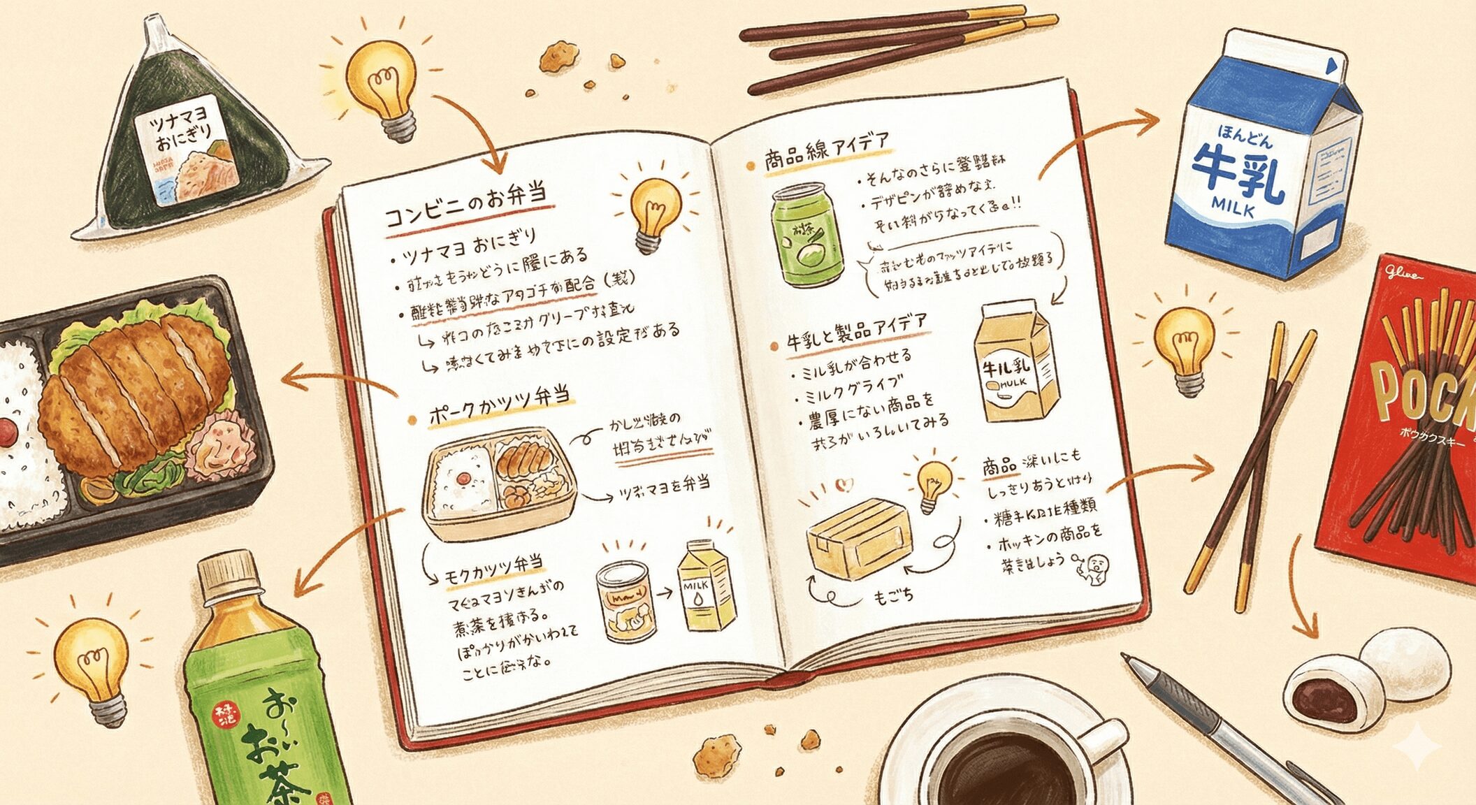 コンビニは「発想のネタ帳」─身近な場所でアイデアの引き出しを増やす習慣