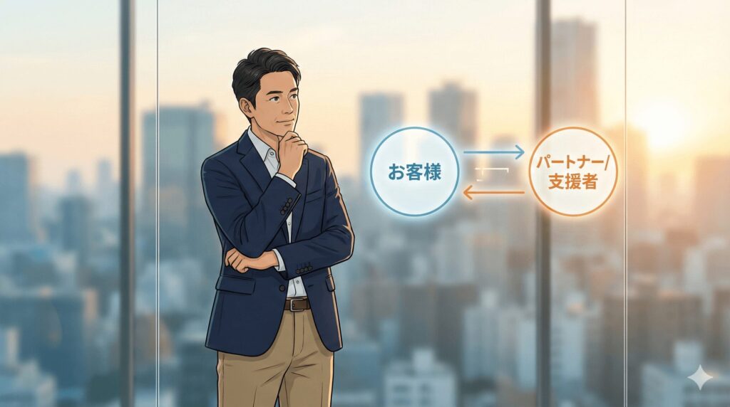 「誰のために事業をしているのか？」を明確にすることが、成果への第一歩