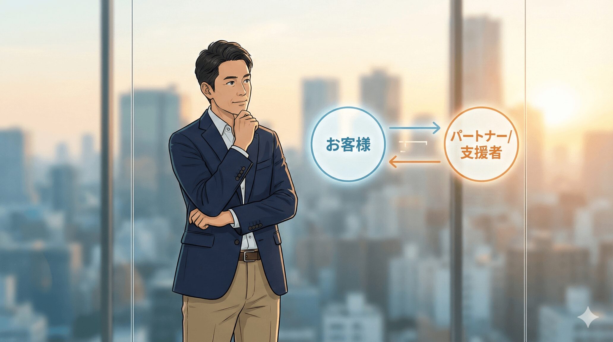 「誰のために事業をしているのか？」を明確にすることが、成果への第一歩