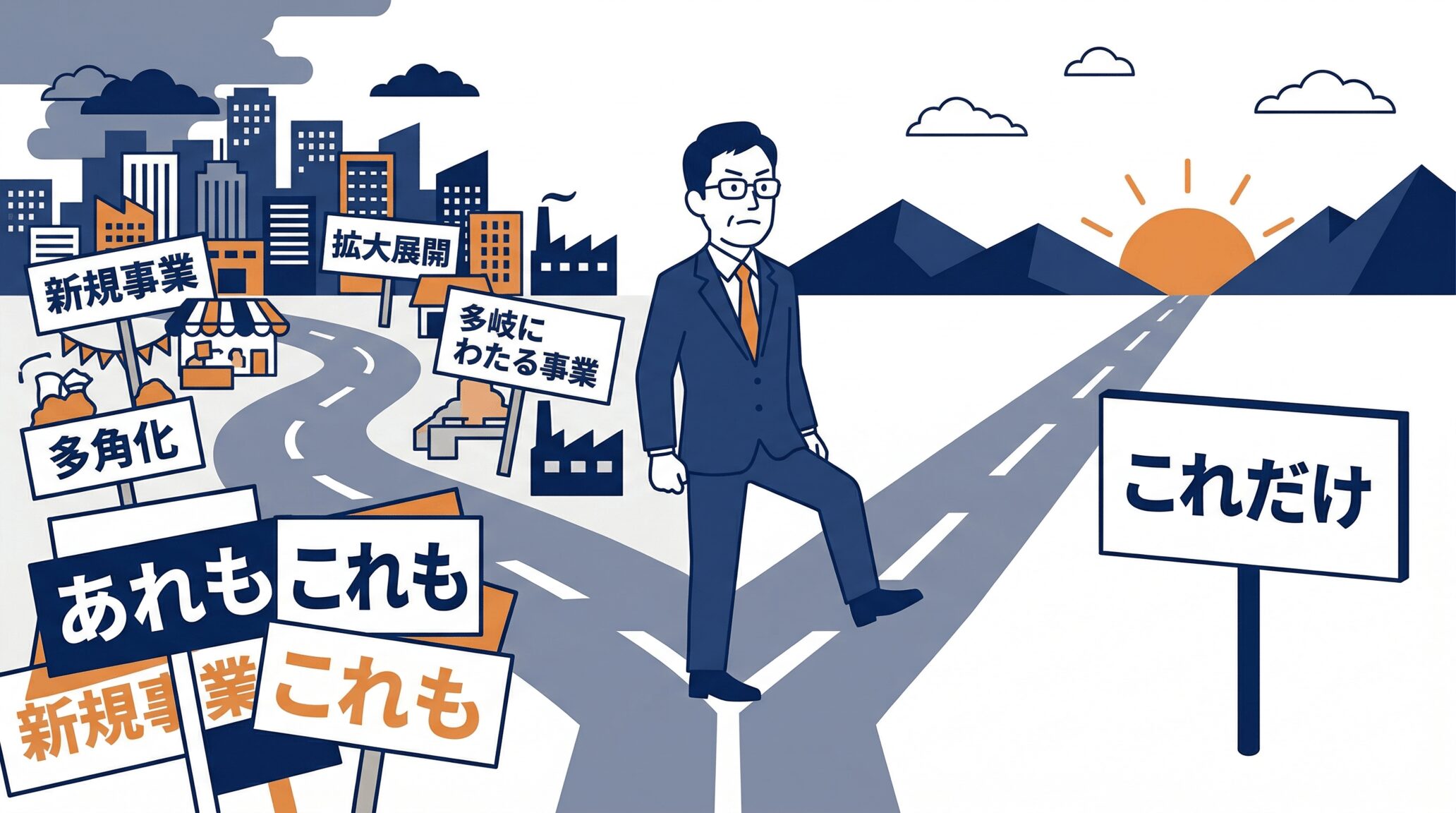 「やらないこと」を決めると、会社は強くなる ─ トレードオフという経営の知恵