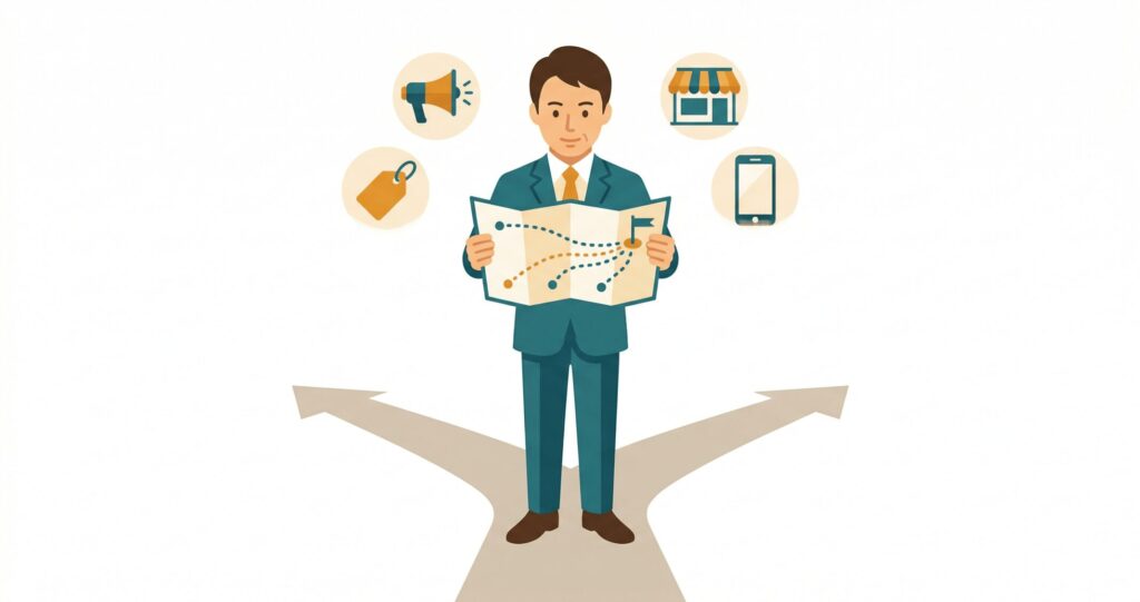 STPが先、4Pは後―マーケティングの「順番」を知ると、商売が変わる