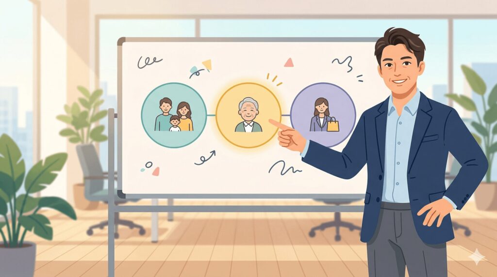 「誰に売るか」を決めるだけで、売上が変わる—ターゲット選定の3つの基準