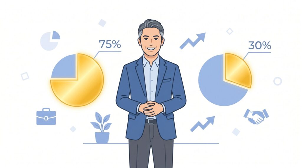 売上げの75%を支えているのは、たった30%のお客様だった─ 「大切なお客様」を守ることが、経営の最重要課題