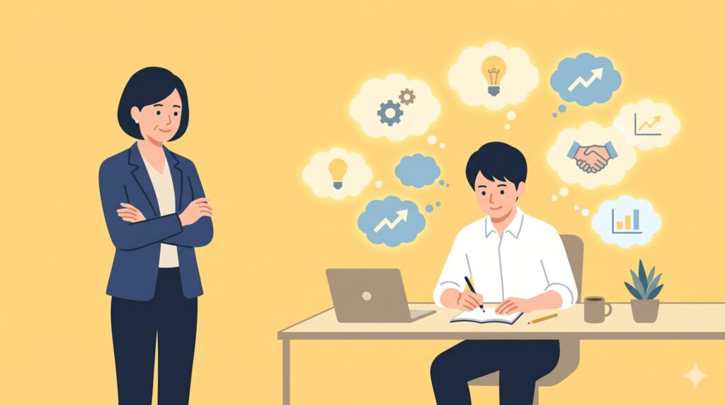 部下の力を引き出す「待つ勇気」—コーチングが変える、小さな会社の大きな可能性