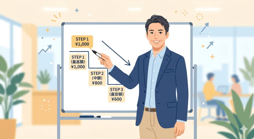 「最初は高く、だんだん安く」—賢い値づけが会社を強くする