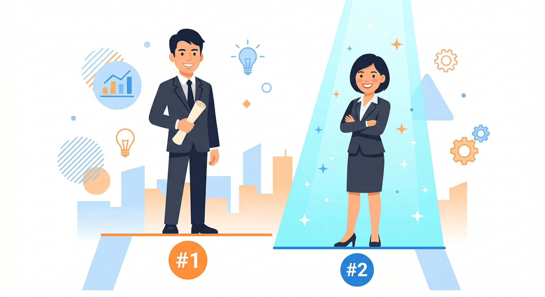 「２番手」を強みに変える—ライバルを意識した戦略的な立ち位置の作り方