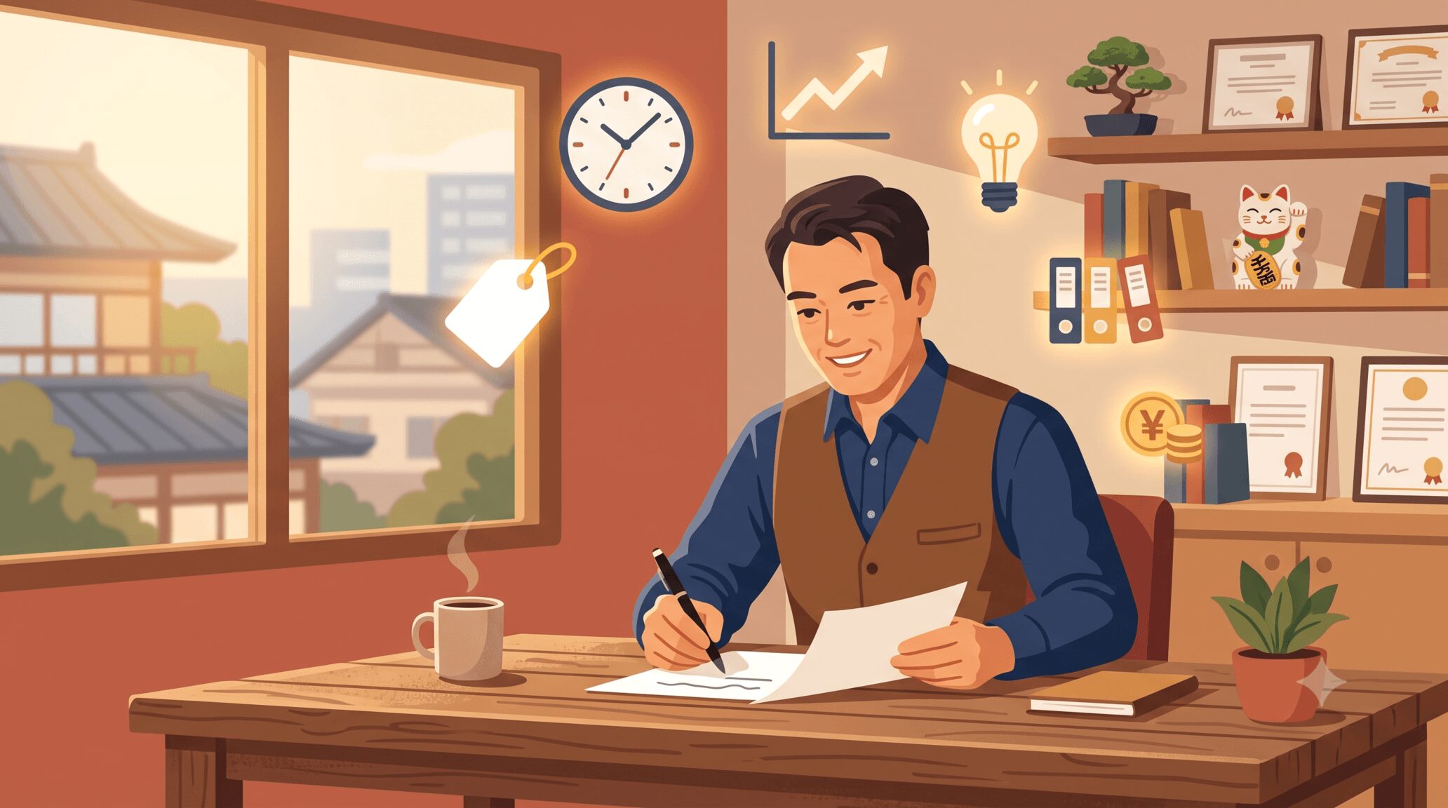 「うちの会社らしさ」は、線グラフで見えてくる