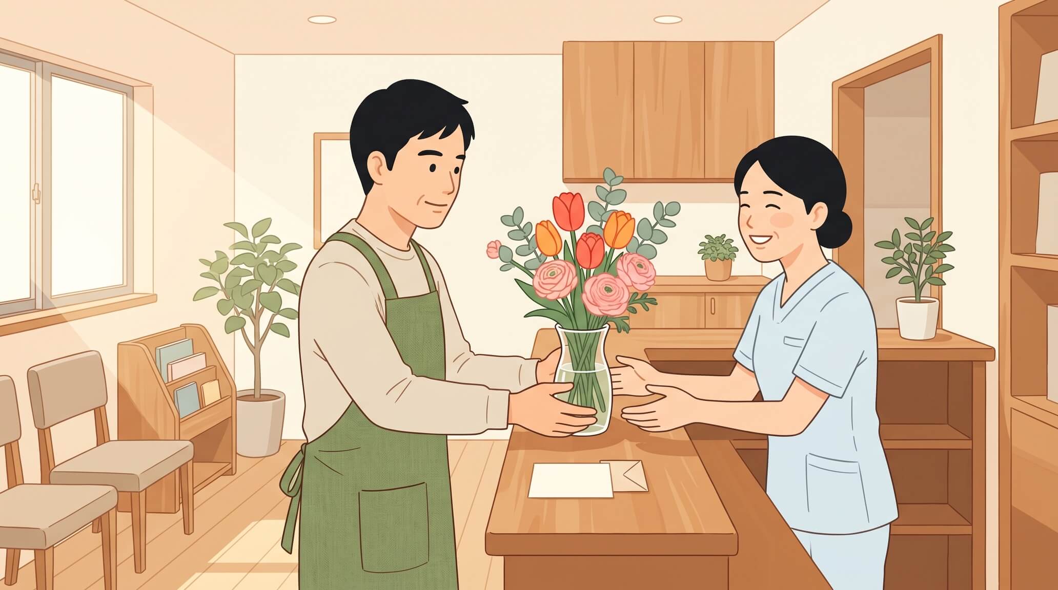 一人の顔を思い浮かべるだけで、届け方が変わる。花屋さんの小さな一歩